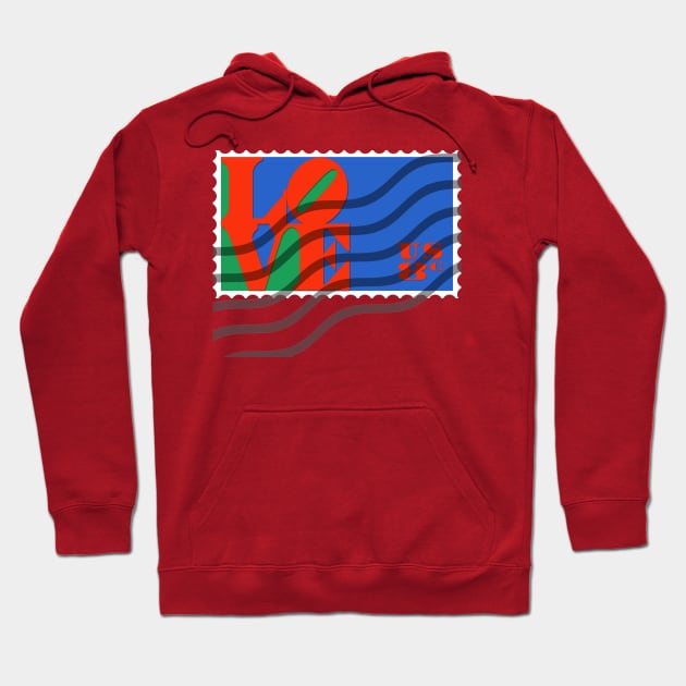 Love Stamp Hoodie by Urbanvintage